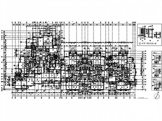 4层法式奢华花园洋房建筑施工CAD图纸 - 2
