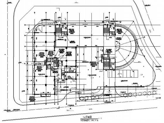 30层商住楼建筑施工CAD图纸（带入户花园） - 4