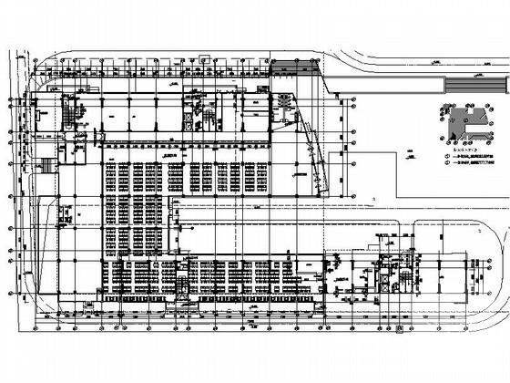 现代风格工厂12层宿舍楼建筑扩初CAD图纸 - 2