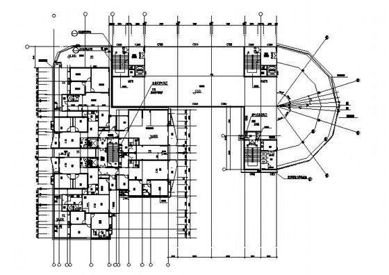 32层商品住宅楼建筑施工CAD图纸（28230平方米） - 1