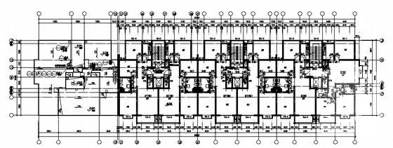 16层高层现代风格商业住宅楼建筑施工CAD图纸 - 1