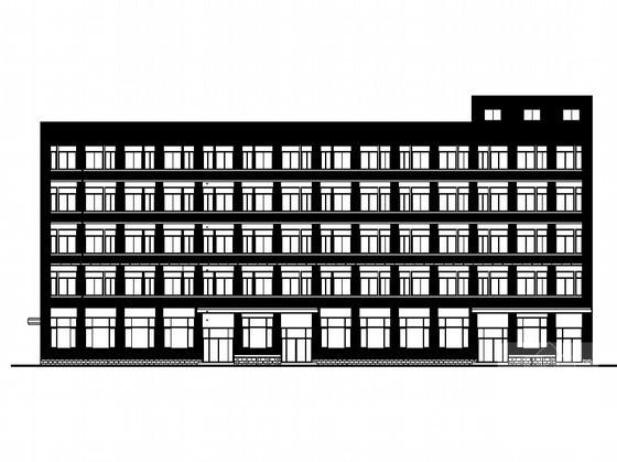 5层宿舍建筑CAD图纸（初设图纸） - 4