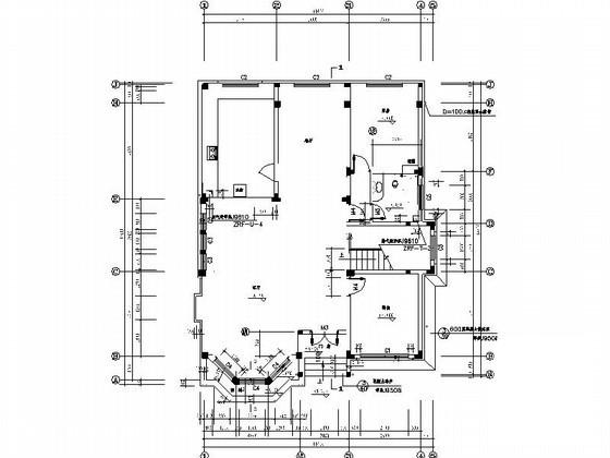 2层豪华欧式别墅建筑CAD图纸（带阁楼） - 2