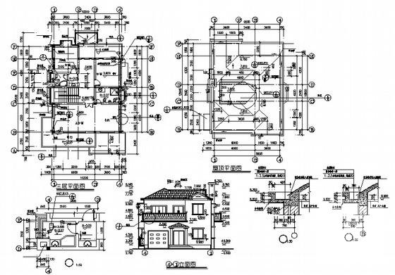 湖水乡Ⅴ、Ⅵ区Et(反)型独立住宅建筑设计CAD施工图纸 - 2