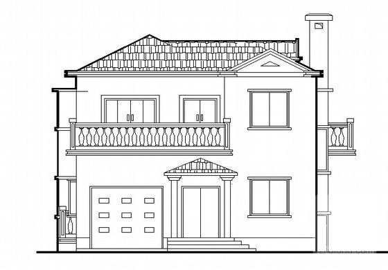 湖水乡Ⅴ、Ⅵ区Et(反)型独立住宅建筑设计CAD施工图纸 - 3