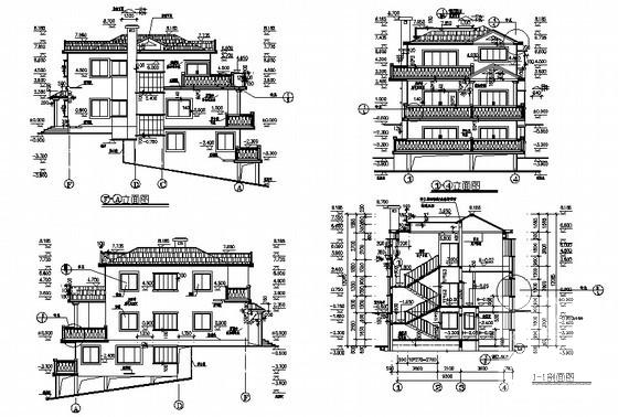 湖水乡Ⅴ、Ⅵ区Et(反)型独立住宅建筑设计CAD施工图纸 - 5