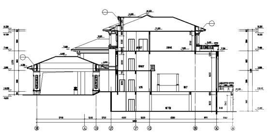 高尔夫球会E型欧陆风格独栋别墅样板房建筑施工图纸 - 2