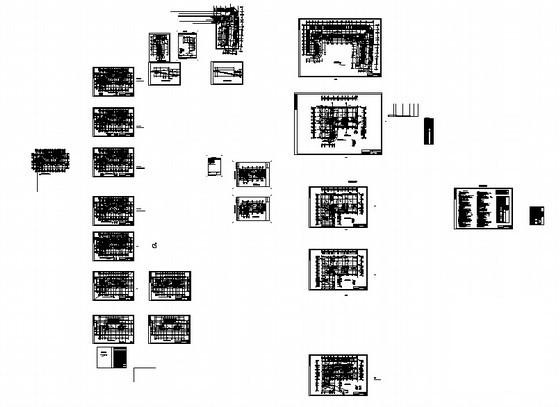 16层广场商业住宅楼（1号楼）建筑施工CAD图纸 - 4