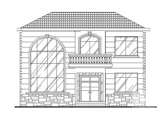 比较精美的2层小康农居建筑施工CAD图纸 - 3