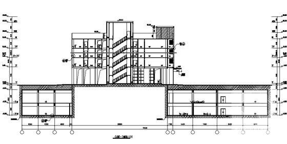 框架剪力墙结构城市核心区32层住宅小区住宅楼建筑施工CAD图纸(节能设计) - 1