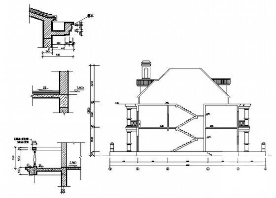 3层独立别墅建筑设计规划方案（砌体结构） - 3