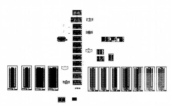 37层超高层剪力墙结构住宅楼建筑施工CAD图纸 - 5