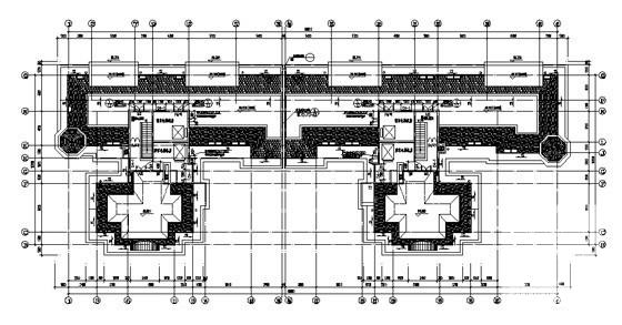 欧式现代小区26层住宅楼建筑施工CAD图纸 - 5