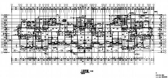 钢筋混凝土短肢剪力墙结构24层住宅楼建筑施工CAD图纸 - 4