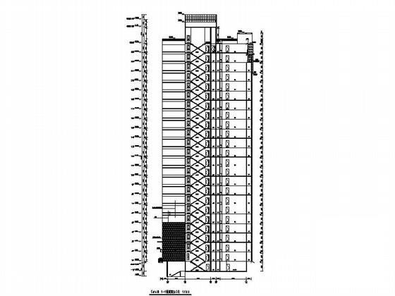 23层公寓建筑设计CAD施工图纸 - 4