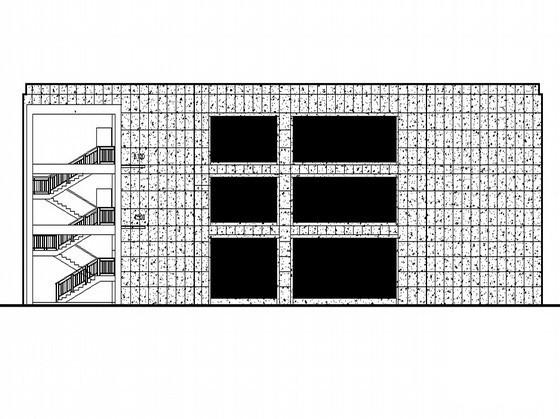 公寓商业工程6号楼裙楼外立面幕墙装饰工程CAD施工图纸（设计说明） - 1