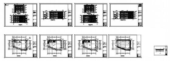 公寓商业工程6号楼裙楼外立面幕墙装饰工程CAD施工图纸（设计说明） - 3