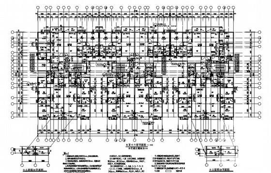 现代风格15层商住楼建筑施工CAD图纸（审图纸意见，建筑节能计算书） - 4