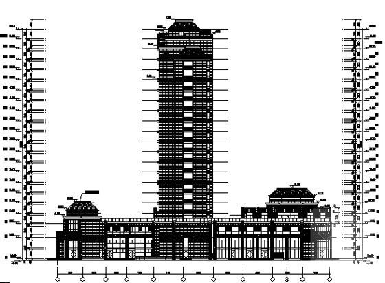 19层剪力墙结构商住楼建筑施工CAD图纸 - 5