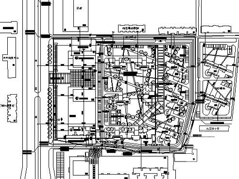 城邦居住小区规划建筑设计CAD图纸 - 1