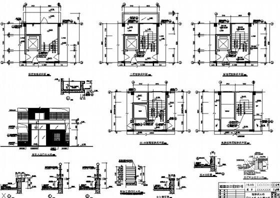 11层钢筋混凝土短肢剪力墙结构住宅楼建筑施工CAD图纸 - 1
