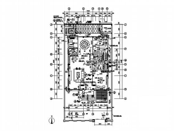 16x25米4层欧式豪华别墅建筑施工CAD图纸 - 4