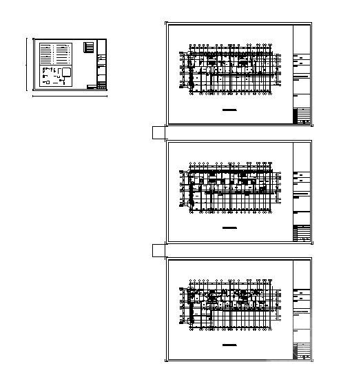 公寓商业工程1号楼裙楼外立面幕墙装饰工程建施CAD施工图纸(说明) - 3