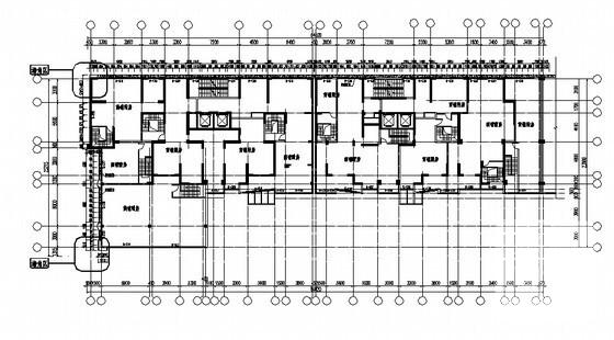 公寓商业工程1号楼裙楼外立面幕墙装饰工程建施CAD施工图纸(说明) - 5