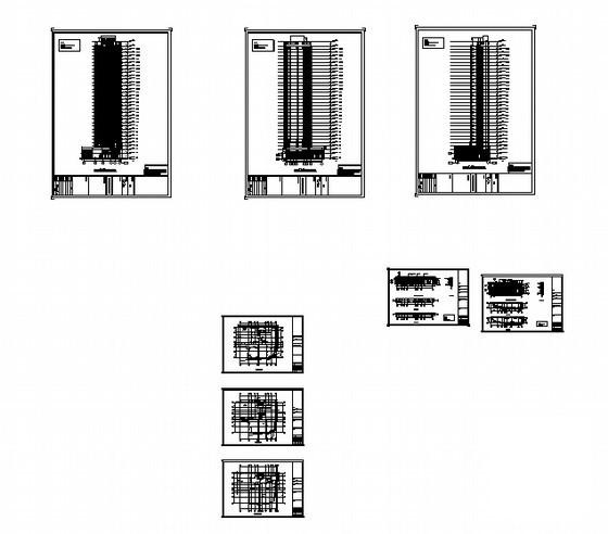 公寓商业工程2号楼裙楼外立面幕墙装饰工程建施CAD施工图纸（说明） - 5
