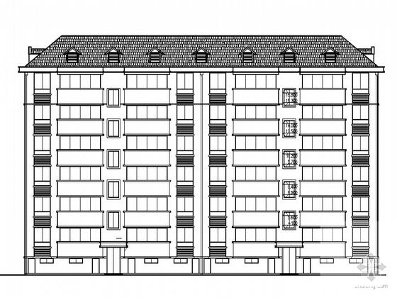 国际公馆路拆迁还建工程住宅楼建筑CAD施工图纸（节能设计） - 5