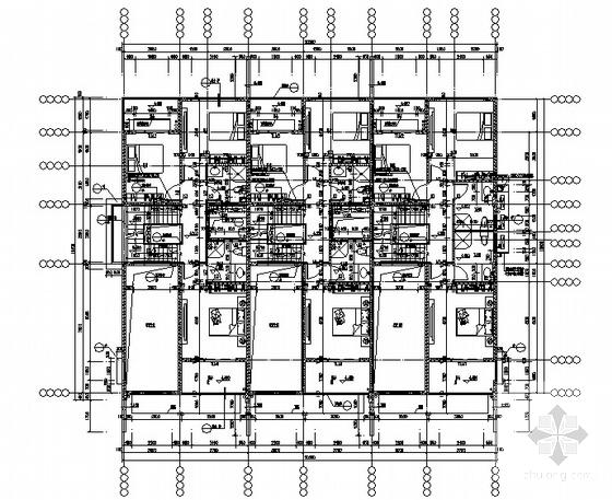 小区框架结构3层别墅住宅楼建筑施工套CAD图纸（节能设计计算及分析） - 2