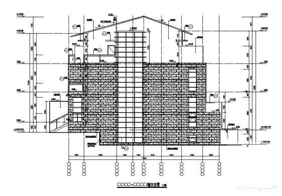 小区框架结构3层别墅住宅楼建筑施工套CAD图纸（节能设计计算及分析） - 4