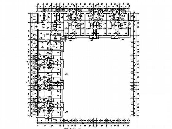 6层塔式住宅楼建筑设计CAD图纸（总） - 3