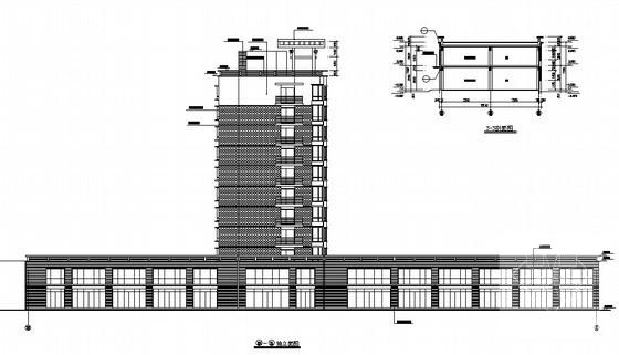 11层框架结构商业住宅楼建筑施工CAD图纸（知名设计院设计） - 5