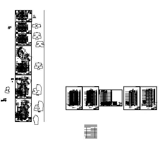 15层住宅商业综合楼建筑施工套CAD图纸（5号楼） - 1