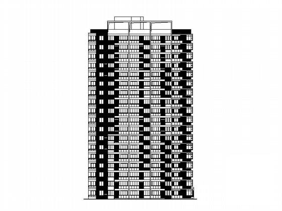 18层经济适用房6、7、8号楼建筑施工CAD图纸 - 1