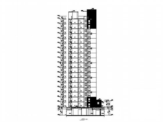 18层经济适用房6、7、8号楼建筑施工CAD图纸 - 3