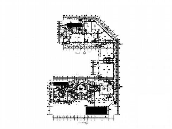 简单实用的经济适用房建筑CAD施工图纸 - 1