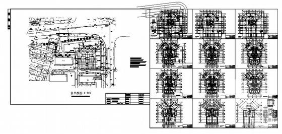 24层住宅楼建筑施工CAD图纸 - 1