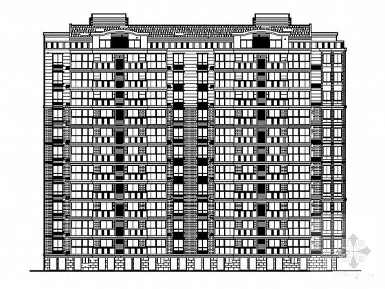 11层住宅楼（带阁楼）建筑施工CAD图纸 - 5