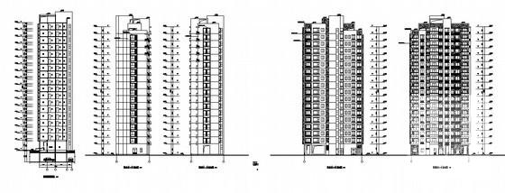 住宅区东地块住宅楼二期建筑施工CAD图纸 - 3