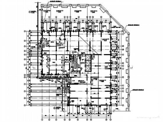 30层住宅楼建筑CAD施工图纸 - 4