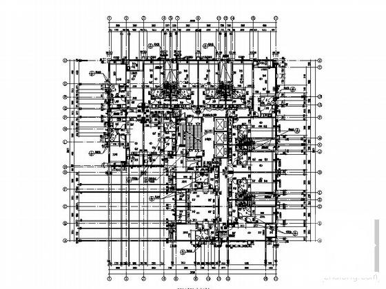 30层住宅楼建筑CAD施工图纸 - 5