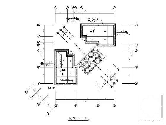 7层住宅楼建筑施工套CAD图纸（转角型） - 1