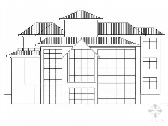 值得收藏2层别墅建筑CAD图纸（效果图纸） - 3