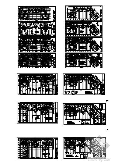短肢剪力墙结构15层商业住宅楼建筑CAD施工图纸 - 5