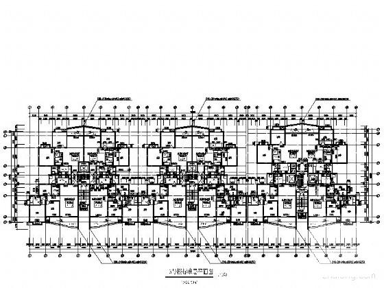 18层住宅楼建筑施工CAD图纸 - 1