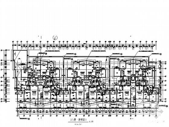 18层住宅楼建筑施工CAD图纸 - 3