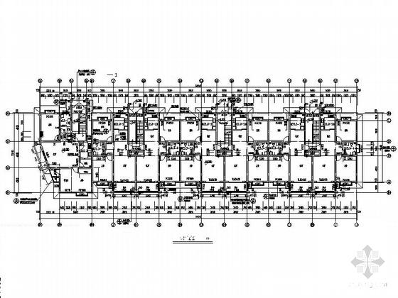 5层住宅楼建筑CAD施工图纸(加阁楼) - 2