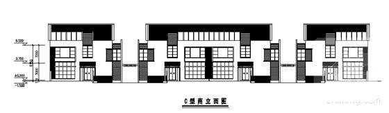 标准化小区建筑群建筑设计方案设计CAD图纸 - 2